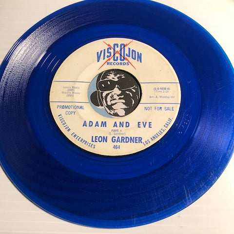 Leon Gardner - Adam And Eve pt.1 b/w pt.2 - Viscojon #464 - Funk - Colored Vinyl