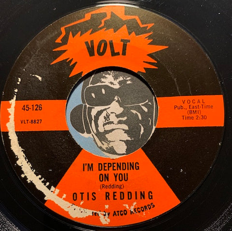 Otis Redding - I'm Depending On You b/w I've Been Loving You Too Long (To Stop Now) - Volt #126 - R&B Soul - Northern Soul