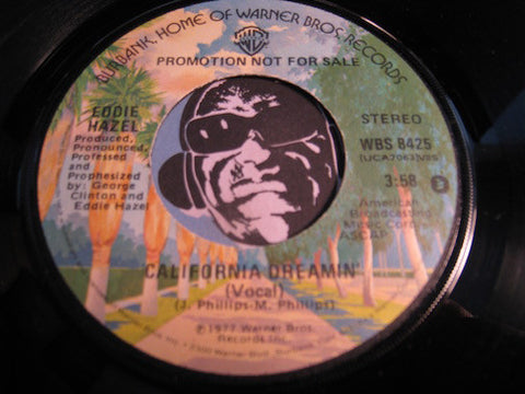 Eddie Hazel - California Dreamin b/w same - WB #8425 - Funk