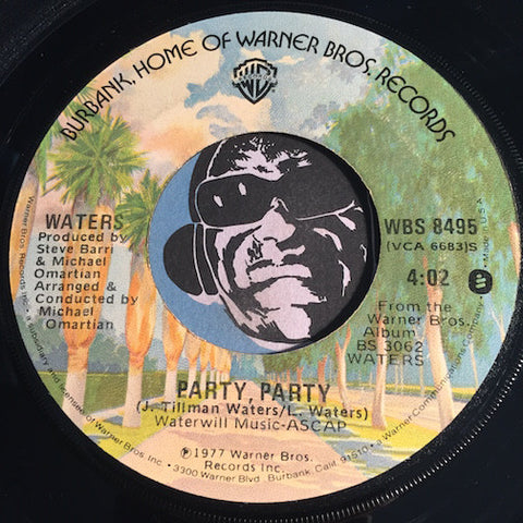 Waters - Party Party b/w The Other Side Of Midnight - WB #8495 - Funk