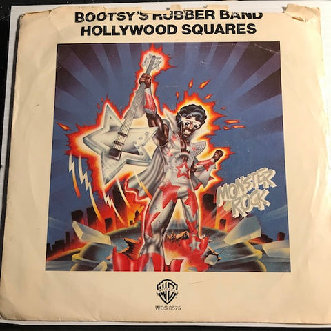 Bootsy's Rubber Band - Hollywood Squares b/w What's The Telephone Bill - WB #8575 - Funk