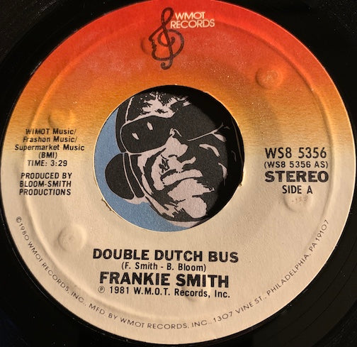 Frankie Smith - Double Dutch Bus pt.1 b/w pt.2 - WMOT #5356 - Funk