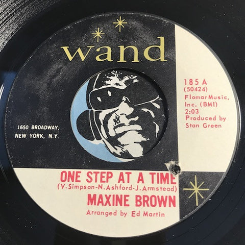 Maxine Brown - One Step At A Time b/w Anything For A Laugh - Wand #185 - Northern Soul