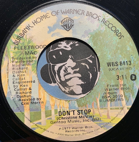 Fleetwood Mac - Don't Stop b/w Never Going Back Again - Warner Bros #8413 - Rock n Roll