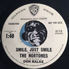 Nortones - Boy b/w Smile Just Smile - Warner Bros #5115 - Popcorn Soul