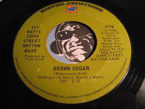 Watts 103rd Street Rhythm Band - Brown Sugar b/w Caesar's Palace - Warner Bros #7175 - Northern Soul