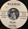 Dave Myers & Surftones - Gear! b/w Let The Good Times Roll - Wickwire #13008 - Surf