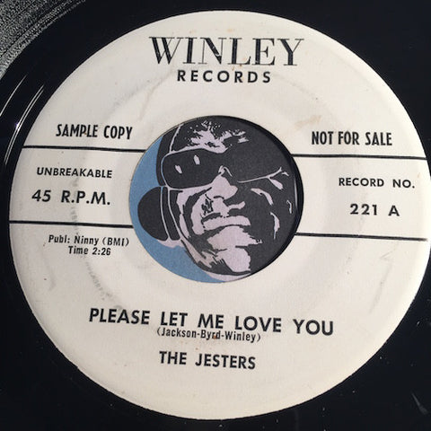 Jesters  - Please Let Me Love You b/w I'm Fallin In Love - WInley #221 - Doowop