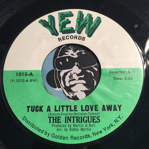 Intrigues - I Know There's Love b/w Tuck A Little Love Away - Yew #1010 - Northern Soul / Funk